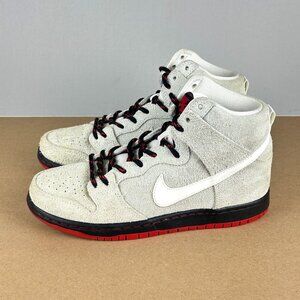 Nike Dunk Hi SB Pro Black Sheep Athletic Shoes Womens 7.5 Summit White Suede